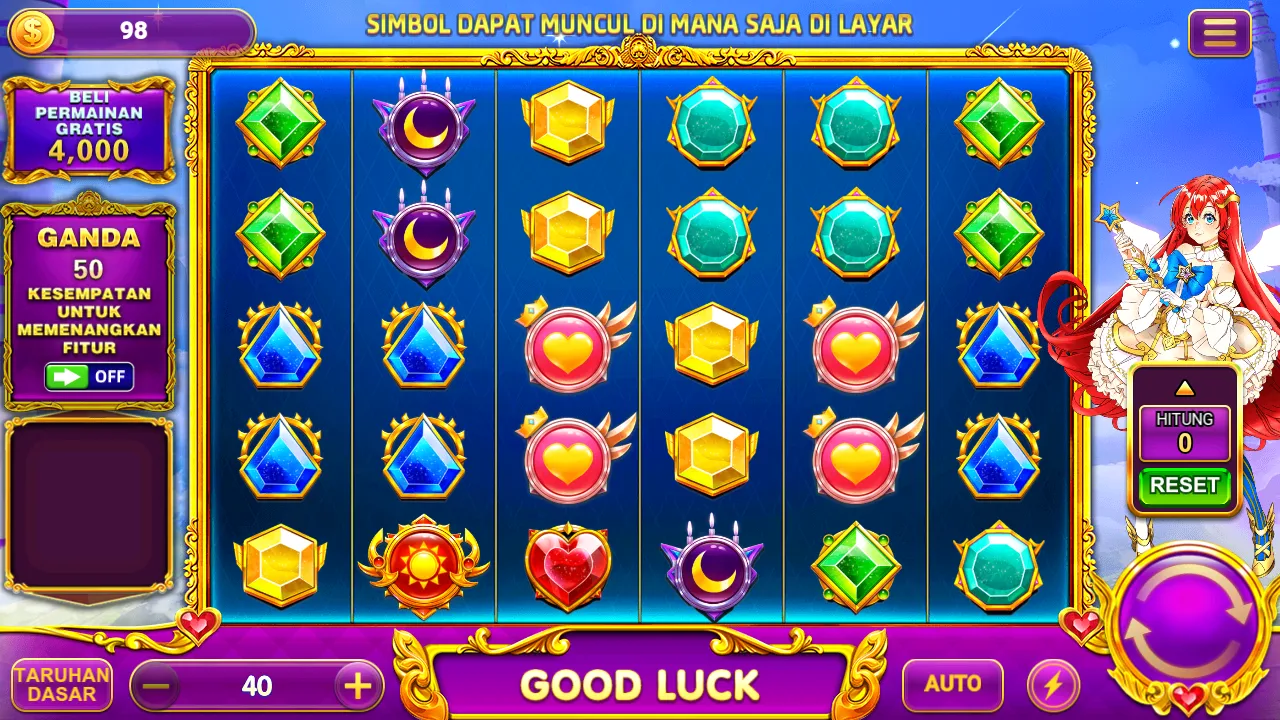 Tampilan Game Starlight Princess